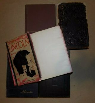 Set of 5 Vintage Hardcover Books of PRESIDENT ABRAHAM LINCOLN 3
