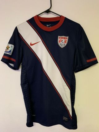 2010 Nike Player Issue Usa Mens Soccer Jersey Authentic Small