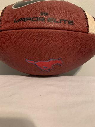 Southern Methodist Mustangs SMU GAME BALL Nike Vapor Elite Football Leather USA 2