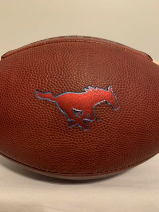 Southern Methodist Mustangs SMU GAME BALL Nike Vapor Elite Football Leather USA 3