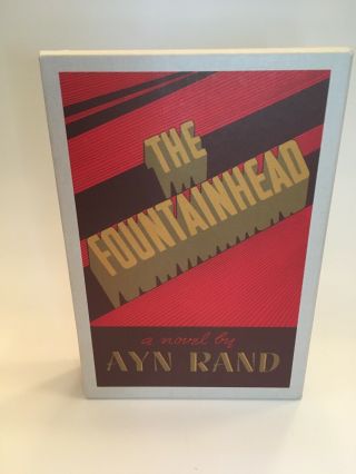 The Fountainhead By Ayn Rand Easton Press First Edition Library