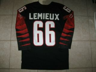 66 Mario Lemieux Team Canada Off.  Lic.  Nike Jersey,  Size Men 