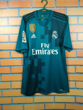 Real Madrid Jersey Player Issue 2017 2018 Authentic L Shirt Adidas Az8061 Trikot
