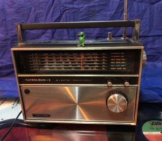 Vintage Realistic Patrolman - 6 Short - Wave Squelch Circuit Radio W Alien