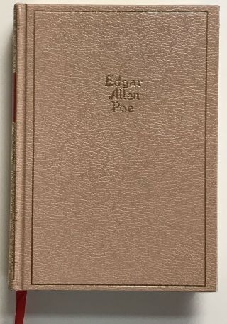 Edgar Allan Poe The Of Poe Hardcover Volume One Tales And Poems