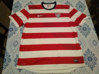 Nike Usa Us Soccer 2012 Home Waldo Jersey Usmnt (shirt,  Trikot)