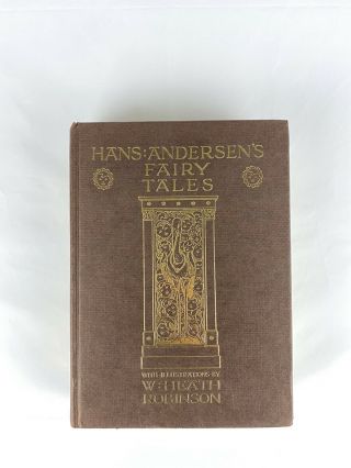Hans Andersen ' s Fairy Tales Book 1981 W.  Heath Robinson Colour illustrated 2