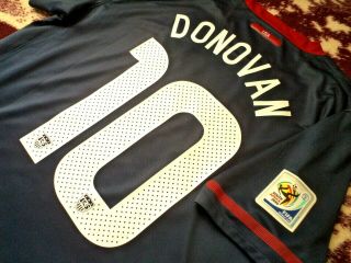 Jersey Us Landon Donovan Nike Usa Wc10 (l) Shirt Soccer Usmnt 2010 Vintage