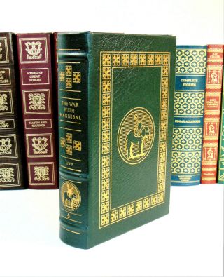 Easton Press The War With Hannibal By Livy Leather Rome Military History