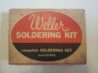 Vintage Weller Soldering Gun Kit - Model 8100k - Near Rare Find