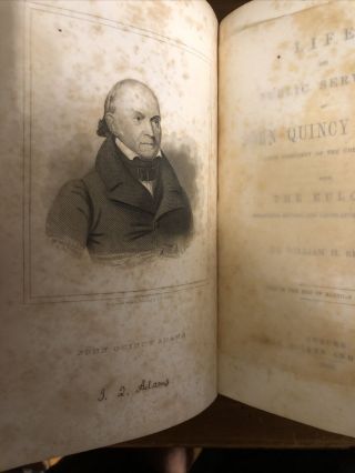 1849 Life And Public Services Of John Quincy Adams