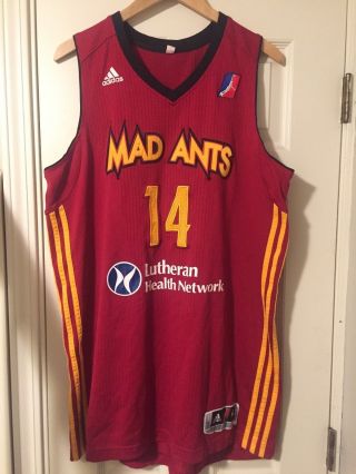 Fort Wayne Mad Ants G League 2013 - 14 Official Game Jersey Kyle Randall Cmu Uncg