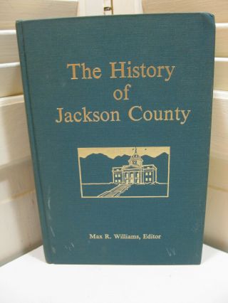 The History Of Jackson County North Carolina 1987 Max R.  Williams Sylva Cashiers