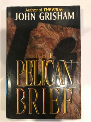 Signed The Pelican Brief By John Grisham 2nd Printing