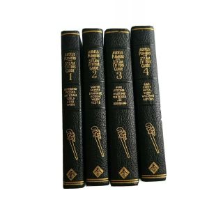 Audels Plumbers And Steam Fitters Guide 4 Volume Set Vols 1 - 4 1948 - 49