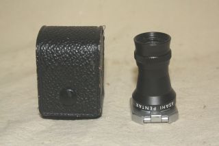Vintage Asahi Pentax Eyepiece Magnifier For Slr In Case 7338