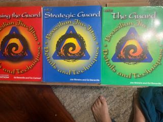 Set Of 3 Books On Playing The Guard Position In Bjj