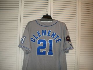 Roberto Clemente 21 Montreal Royals Minor League Baseball Jersey