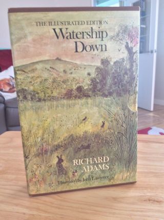 Watership Down The Illustrated Edition With Sleeve 1980