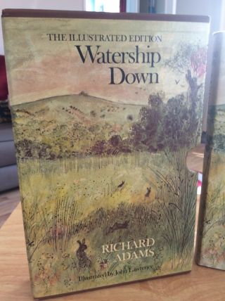 Watership Down The Illustrated Edition With Sleeve 1980 3
