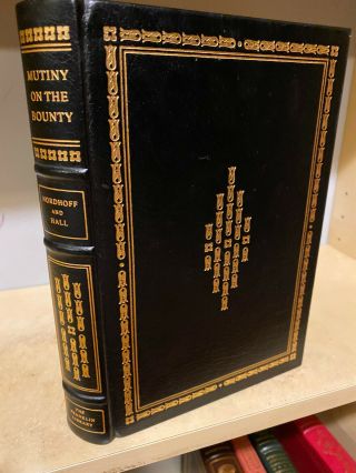 Franklin Library Mutiny On The Bounty - Nordhoff And Hall Best Loved Books