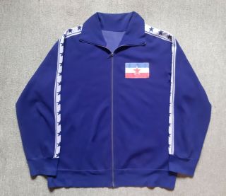 Retro Yugoslavia Jacket Sport Sweatsuit Jugoslavija Serbia Croatia Jersey Adidas