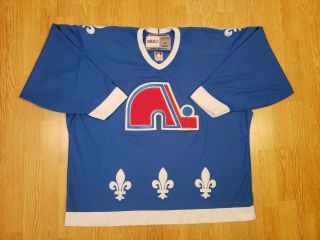 Vintage 90s Quebec Nordiques Jersey Ccm Nhl Hockey Jersey Men 