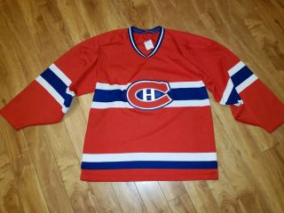Vintage Montreal Canadiens Ccm Nhl Hockey Jersey Mens Size M