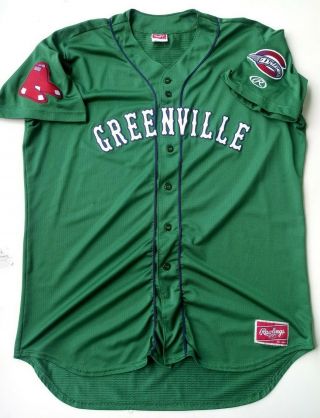 Greenville Drive Boston Red Sox A Minor League Baseball Rawlings Jersey Size 2xl