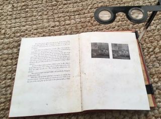1937 Book 3 - D,  Built - In Stereoscope,  “At the Zoo,  The Stereo Book Of Animals” 2