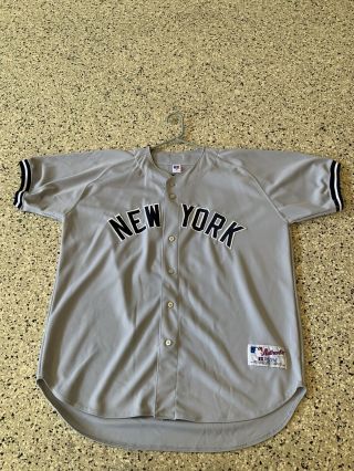 Authentic Hideki Matsui York Yankees 55 Russell Athletic Jersey Japan Xl 52