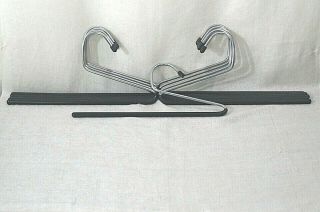 Vintage Set (11) Fuller Brush Heavy Metal Pant Hangers W/non Slip Bar