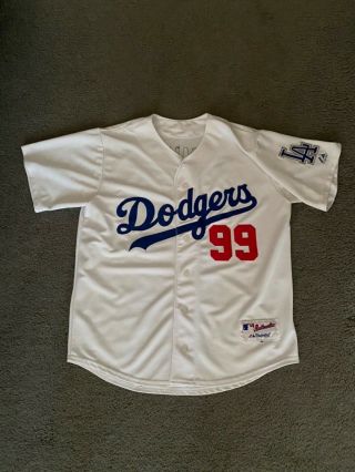 Majestic Manny Ramirez Los Angeles Dodgers Jersey Size 44