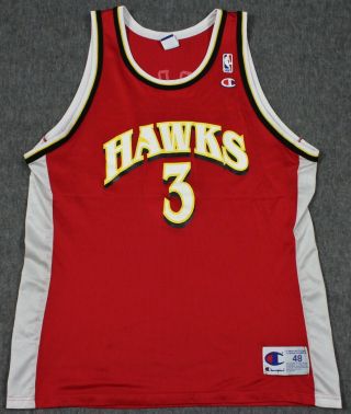 Shareef Abdul - Rahim Atlanta Hawks Vintage 90 