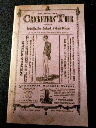 The Australian Crickters Tour Of 1878 Book Zealand Great Britain Cricket