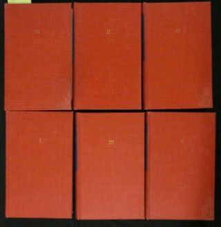 1958 Complete 6 Volume Set; The London Shakespeare Edited John Munro. 2