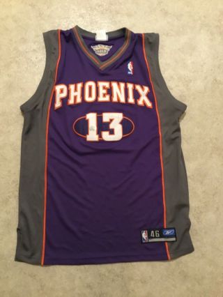 2002 Steve Nash Phoenix Suns Team Issued Authentic Game Worn Jersey Nba