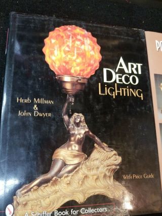 Art Deco Lighting Two Books Herb Millman John Dwyer 2