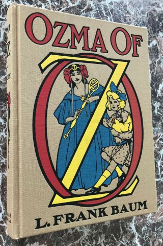 Ozma Of Oz L.  Frank Baum,  Facsimile Of 1907 First Edition W/map Wonderful Wizard