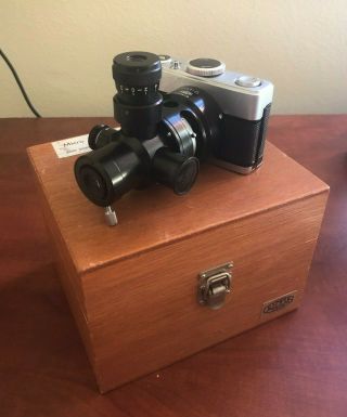 Olympus Pm - 6 Vintage Microscope Camera