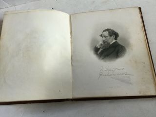 c1870 ' s Hand Written Prose Autograph Book Ms.  Leighton Portland Maine 3