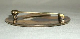 Vintage Modern Sterling Silver & Enamel Fish Pin Brooch David Andersen Norway 3