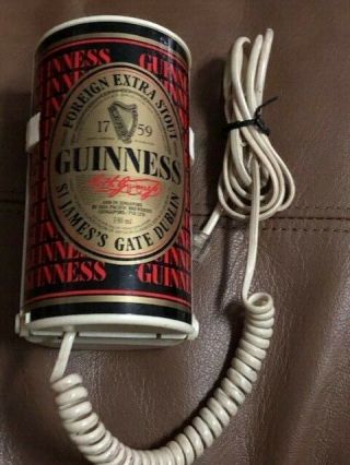 Vintage Old Guinness Stout Can Telephone - Actual Age Unknown - But Needs