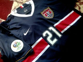 Jersey Us Landon Donovan Nike Usa Wc06 (l) Shirt Soccer Usmnt 2006 Vintage