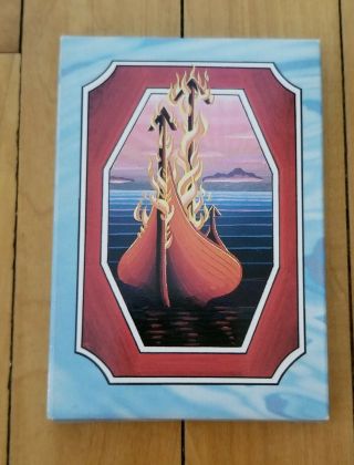 Vintage The Rune Cards Deck By Ralph Blume