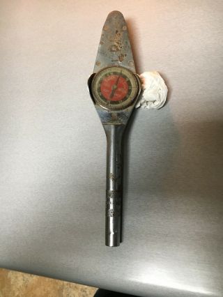 Vintage Snap - On Te50f 3/8 Inch 150 In Lb (i Think) Torqometer Torque Wrench
