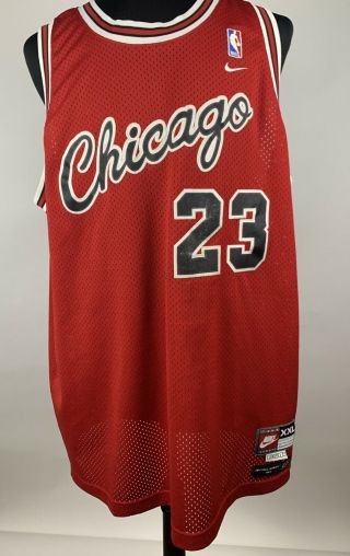 Michael Jordan Throwback Swingman Jersey 23 Chicago Bulls Xxl