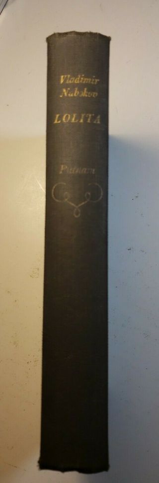 Lolita By Vladimir Nabokov.  Hardcover,  1955.  1st Edition 7th Impression.  Putnam