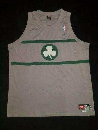 Vintage Nike Rewind Paul Pierce 1925 Boston Celtics Nba Team Swingman Jersey 3xl