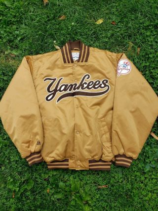 Vintage York Yankees Bomber Jacket Men 